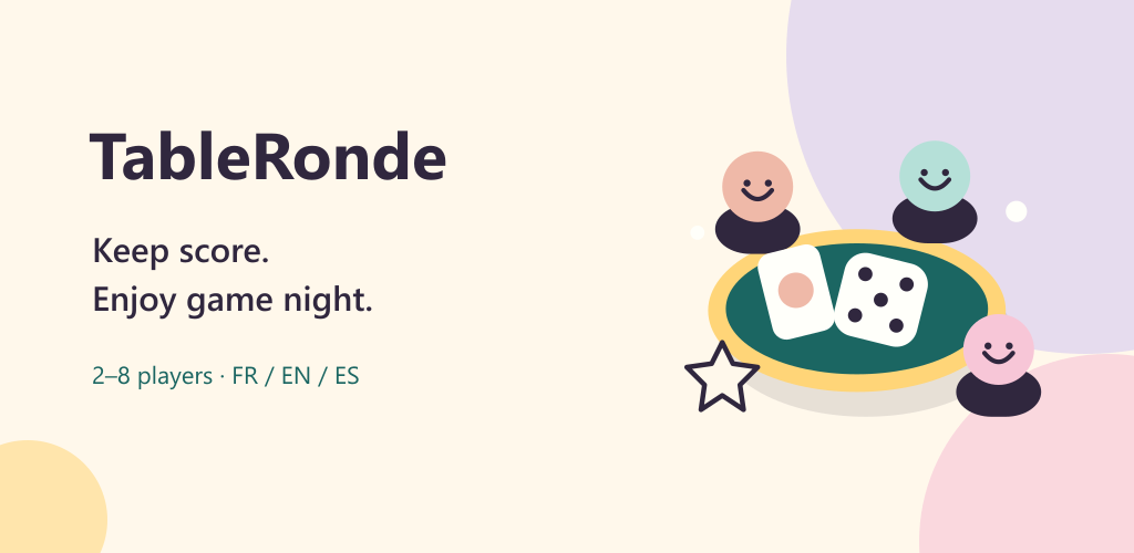 TableRonde: a score notebook for board games